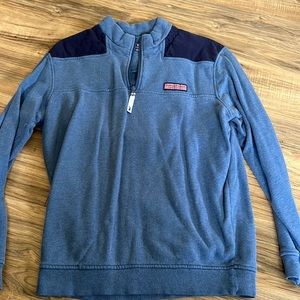 Mens vineyard vines sheep shirt quarter zip xs